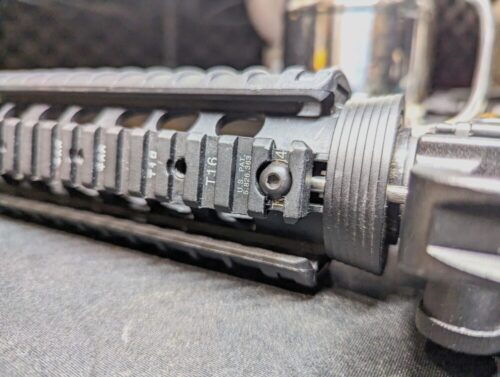 M16のハンドガードを「M5 RAS」と交換することにした