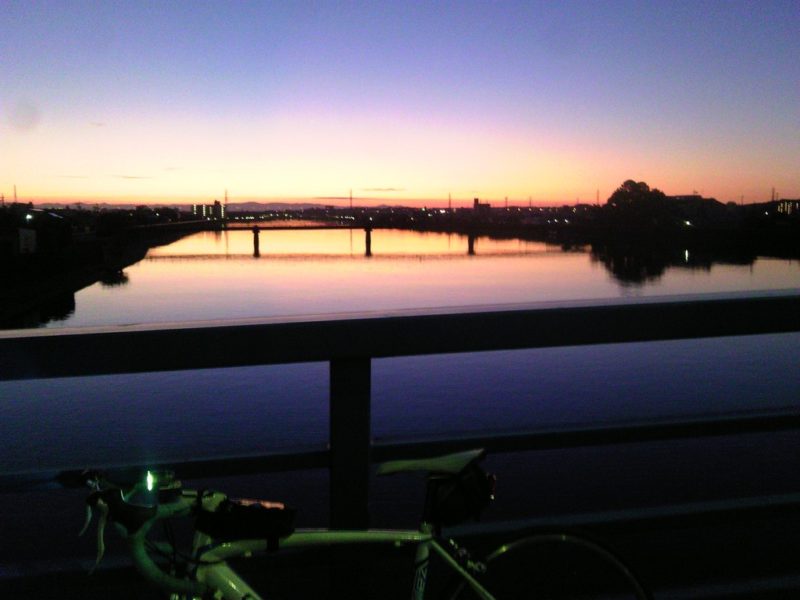 早朝サイクリング 2015年09月12日