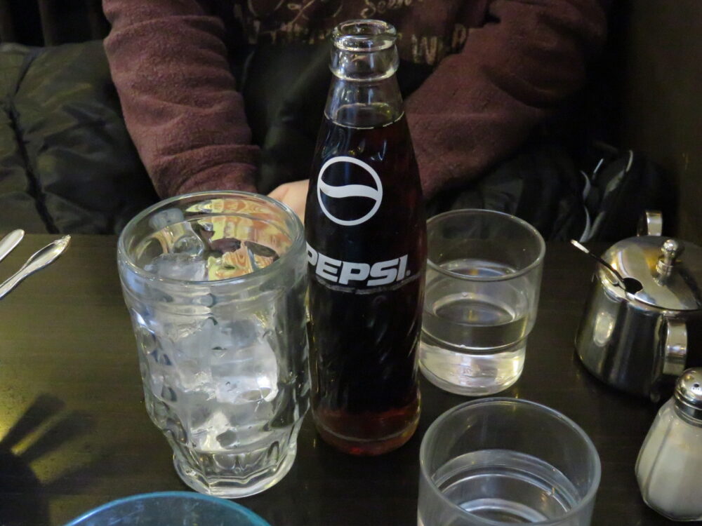 喫茶マウンテン　ペプシ