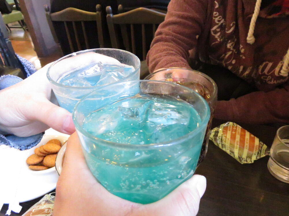 喫茶マウンテン　乾杯