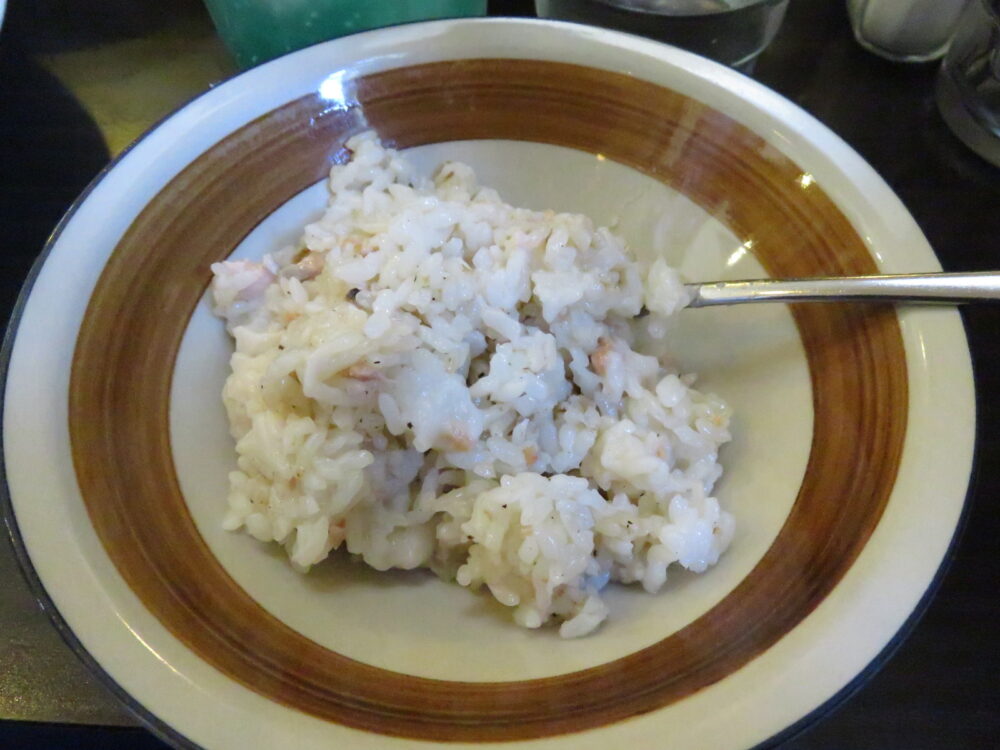 和風サーモンピラフ
