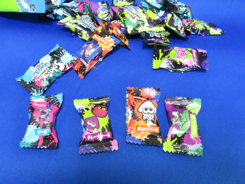 スプラトゥーン キャンディー 包み