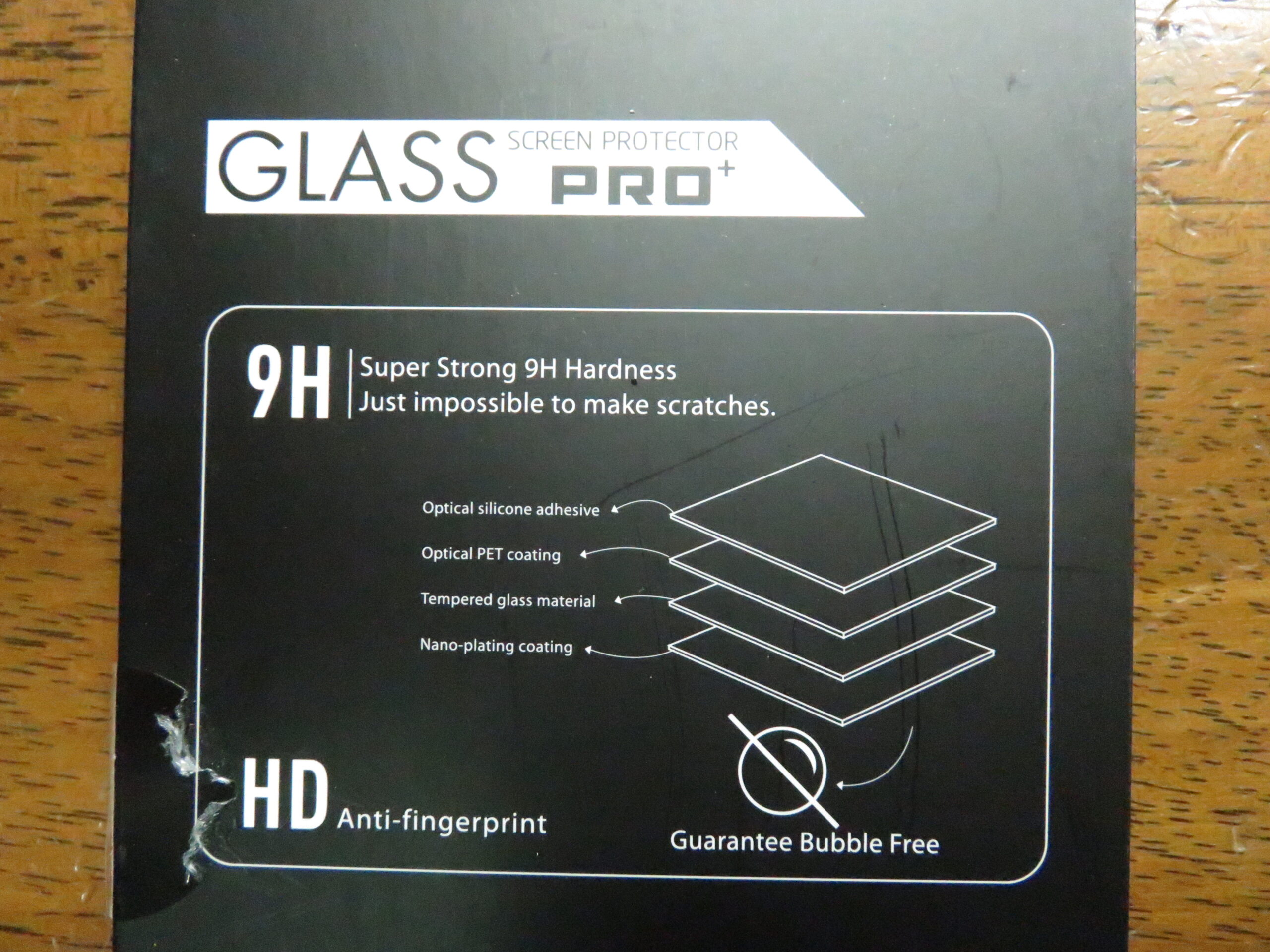 GTO製　Xperia Z4用強化ガラス液晶保護フィルム3