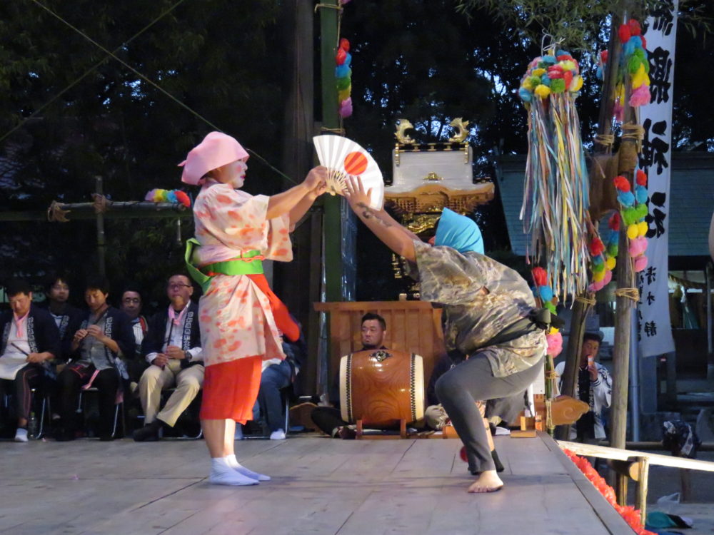 大脇神明社 『大脇梯子獅子』10