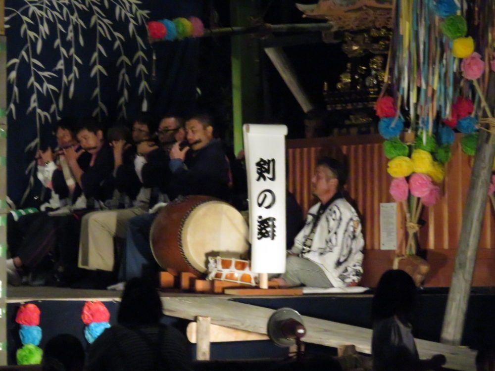 大脇神明社 『大脇梯子獅子』12