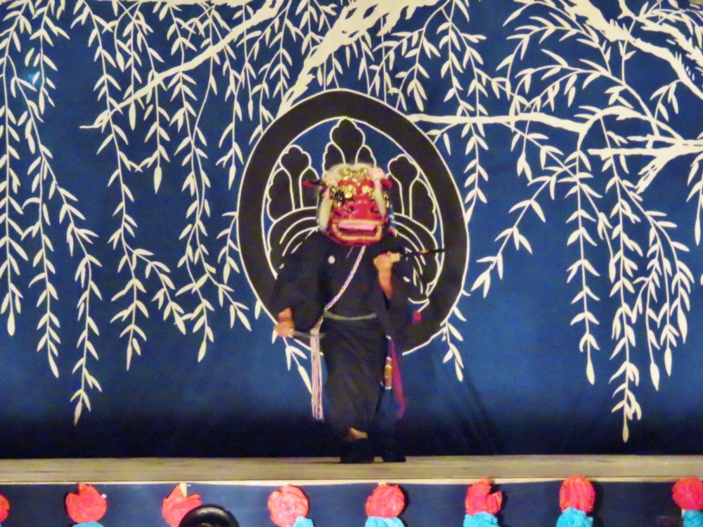 大脇神明社 『大脇梯子獅子』16