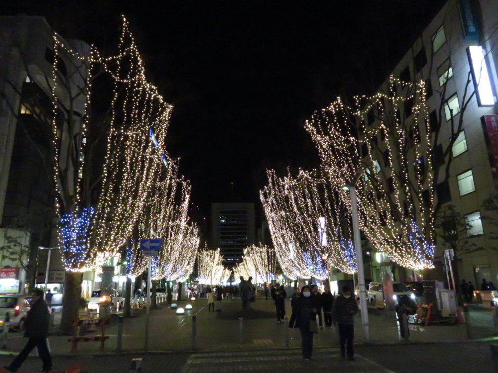 静岡 青葉シンボルロード イルミネーション