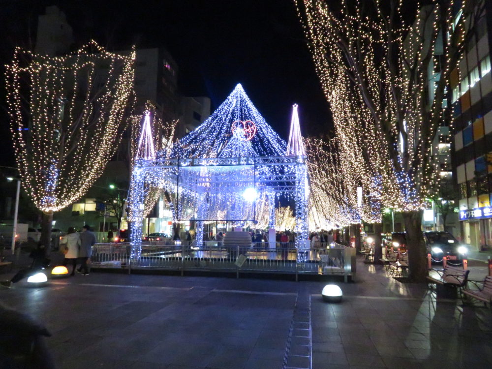 静岡 青葉シンボルロード イルミネーション2