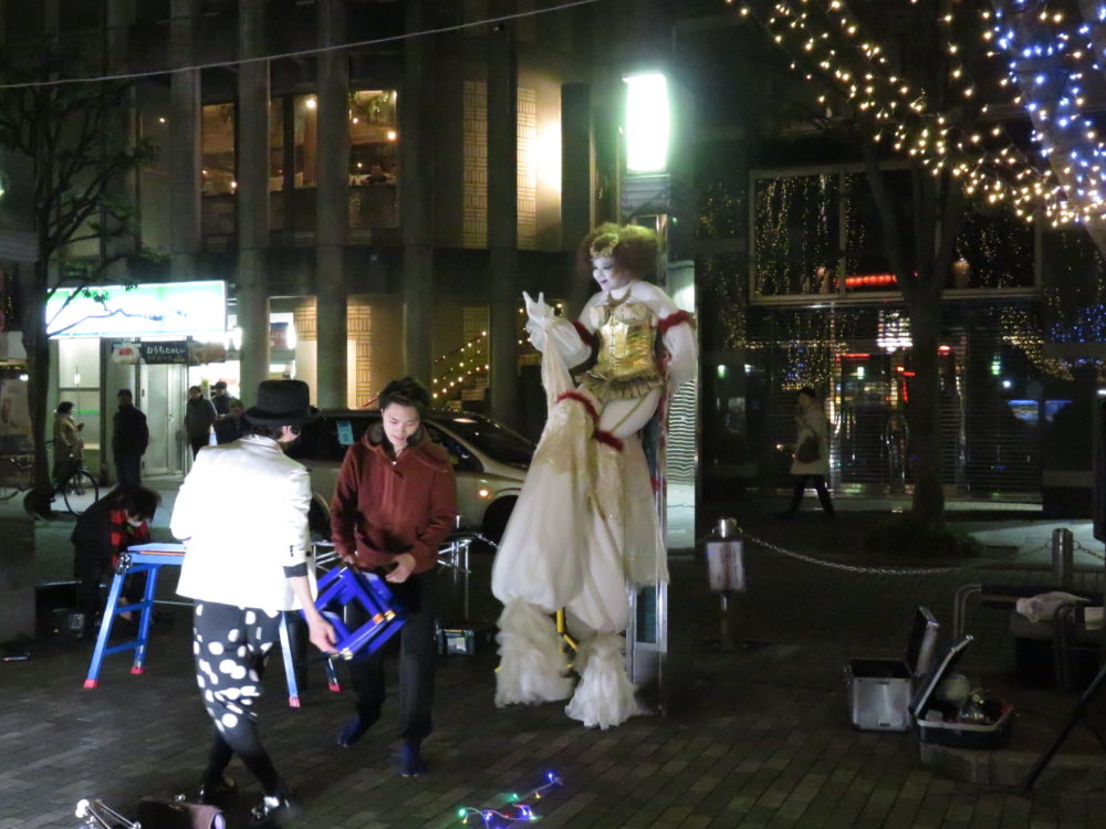 青葉イベント広場の大道芸人5