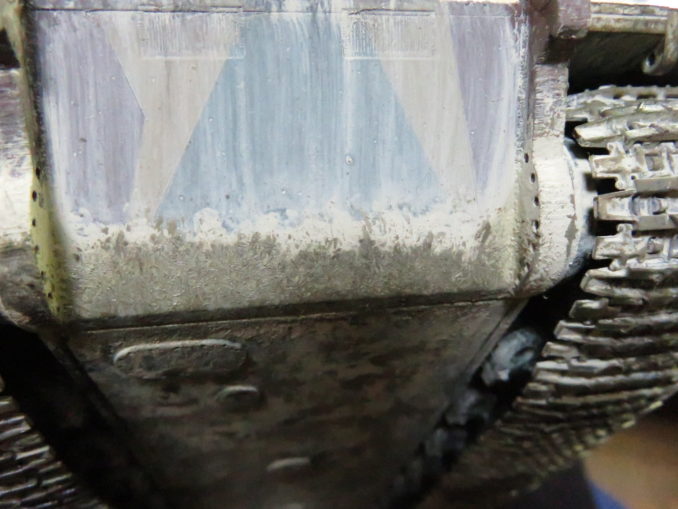 E-100 対空戦車　車体下部の泥汚れ4