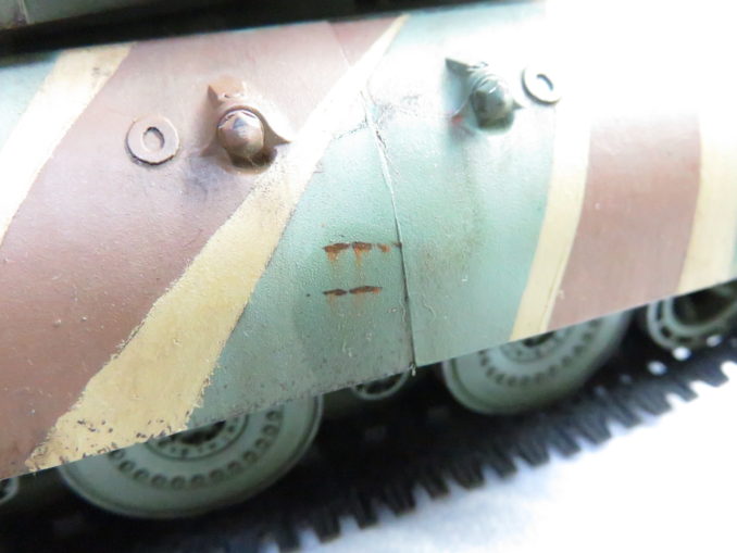 E-100 対空戦車　ひっかき傷の再現 サビの追加