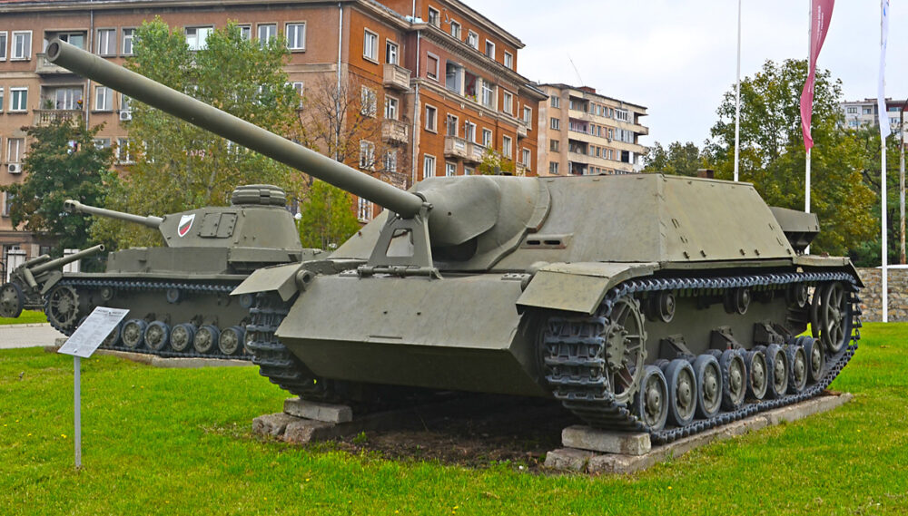 Self-propelled German gun JagdpanzerIV L70