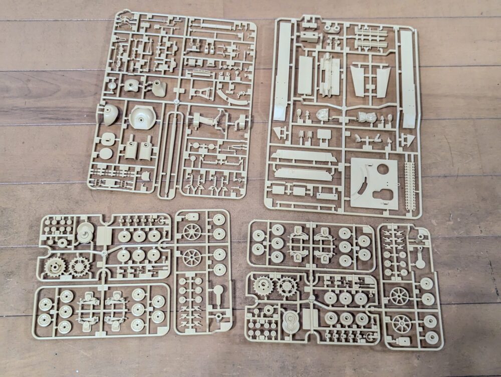 タミヤ 4号駆逐戦車 ラング（V）　パーツランナー