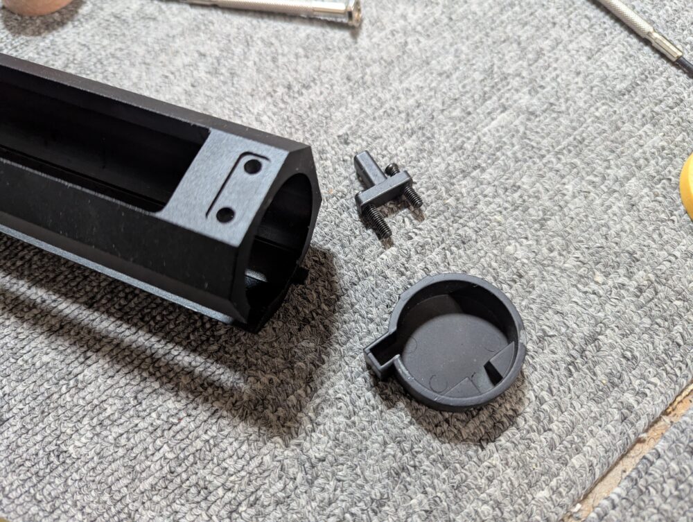 Snow Wolf バレットM98B　エンドプレートの取り外し