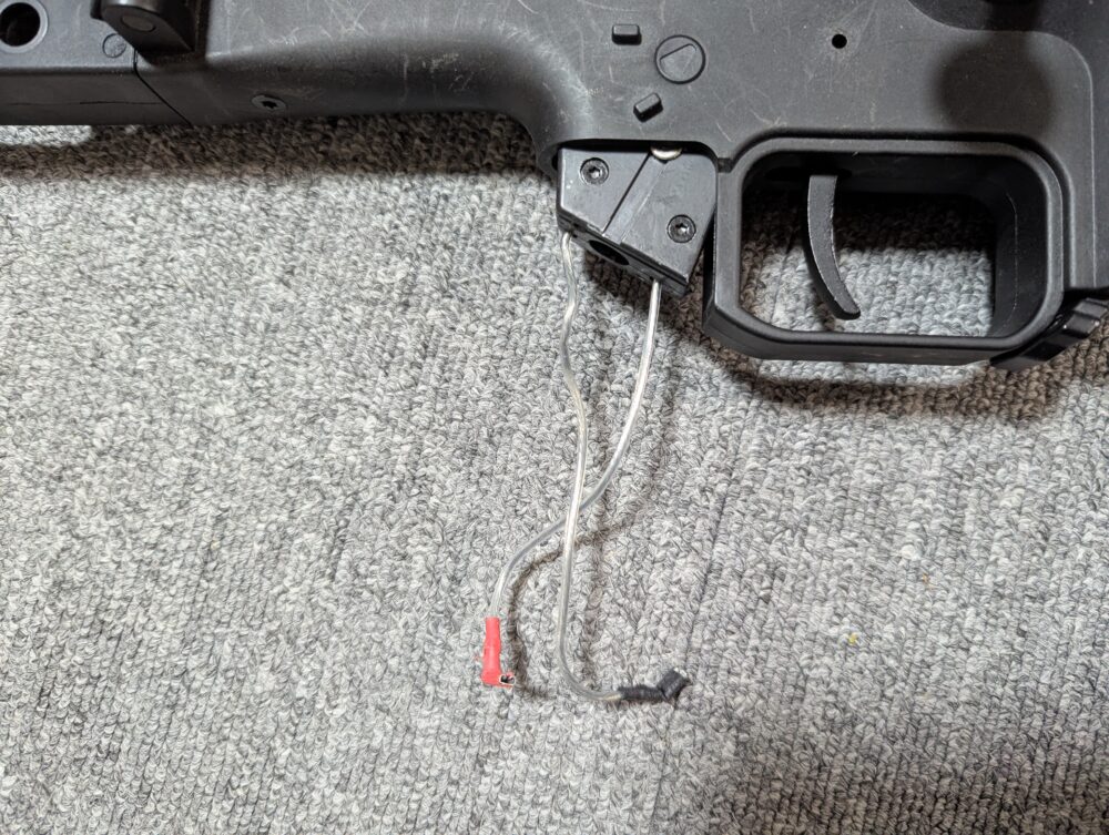 Snow Wolf バレットM98B グリップの取り外し