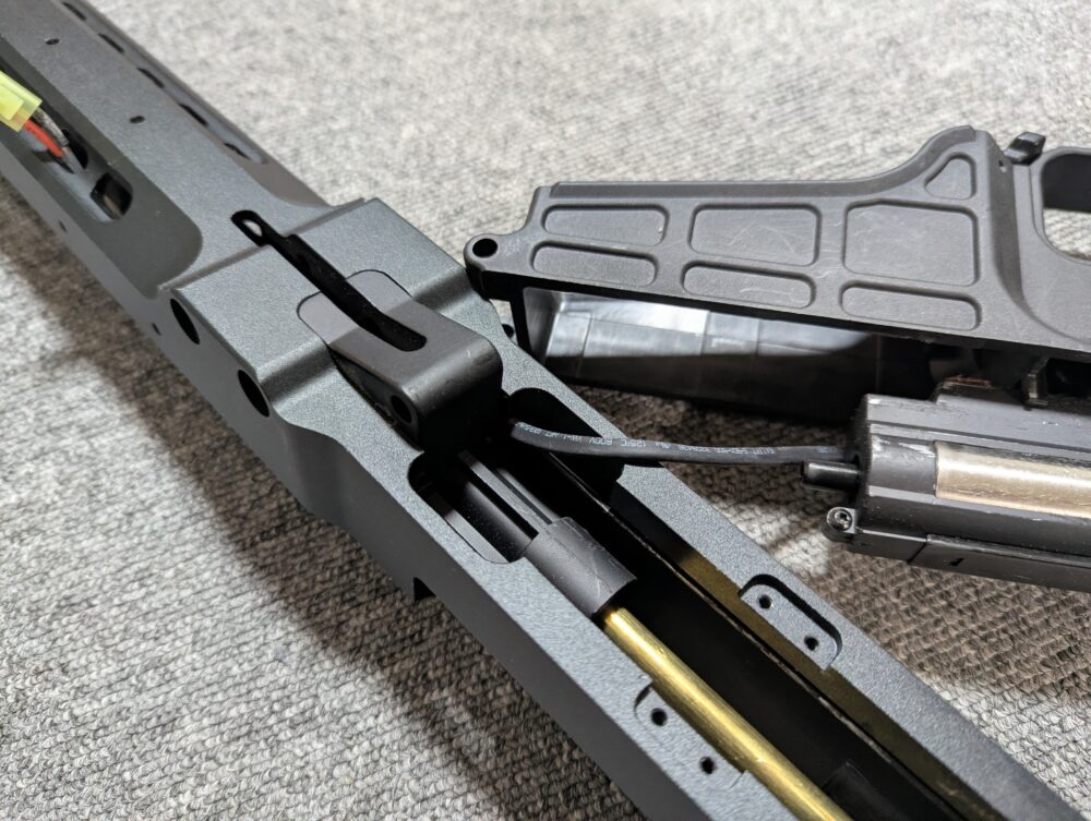 Snow Wolf バレットM98B メカボックスの配線