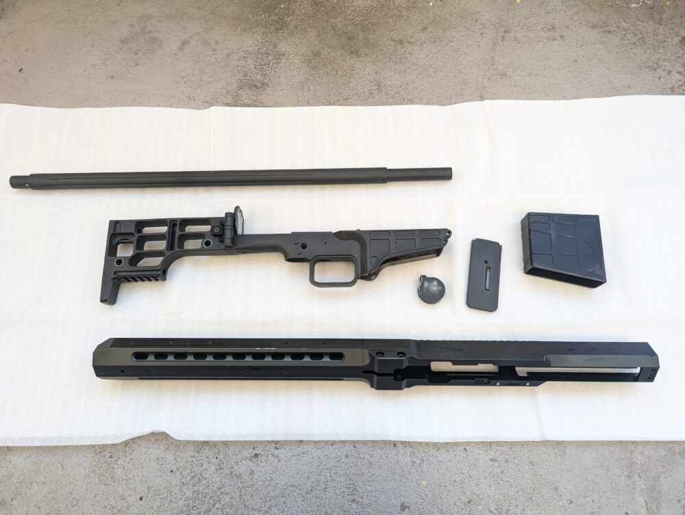 Snow Wolf バレットM98B　脱脂後の乾燥