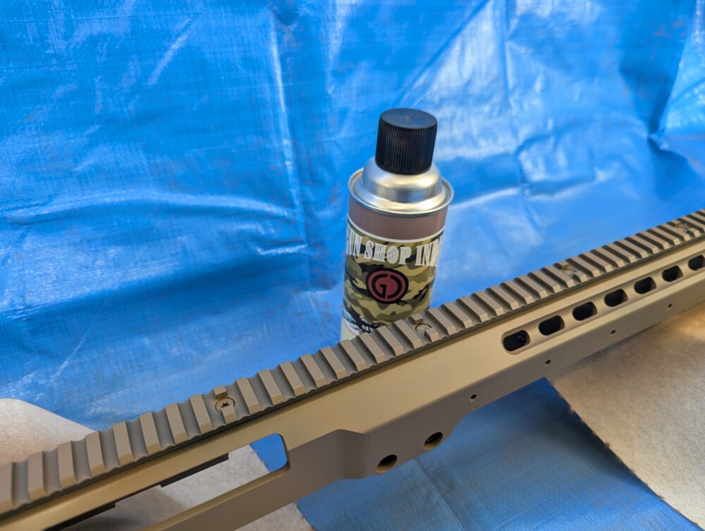 Snow Wolf バレットM98B　コヨーテブラウンで塗装